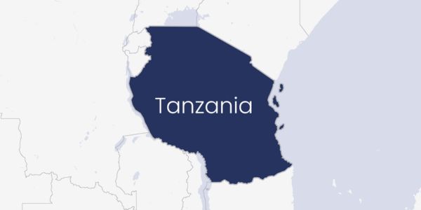 Map of Tanzania