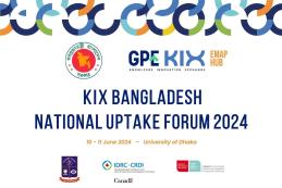 GPE-KIX Bangladesh National Uptake Forum
