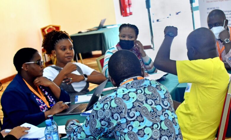Group work learning event Nairobi May 22 photo Beatrice Akello