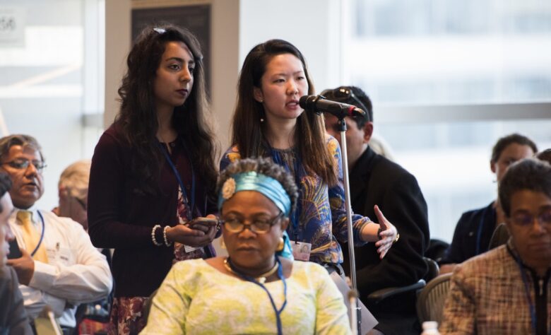 Civil society round table during World Bank / IMF 2017 Spring Meetings. Credit: Grant Ellis/World Bank