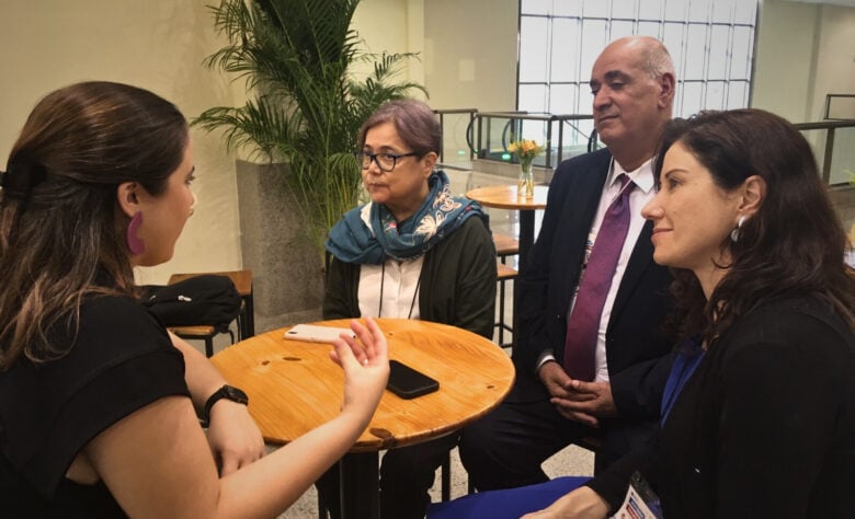 CLADE and GCE in discussion at Education Meeting. Photo CLADE