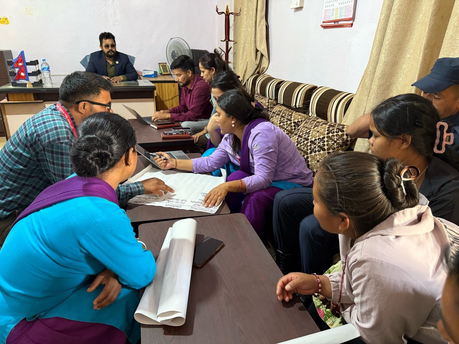 GIEN-members-of-Barahatal-Rural-Municipality-engaged-in-group-work-on-Local-Education-Plan-2.jpg