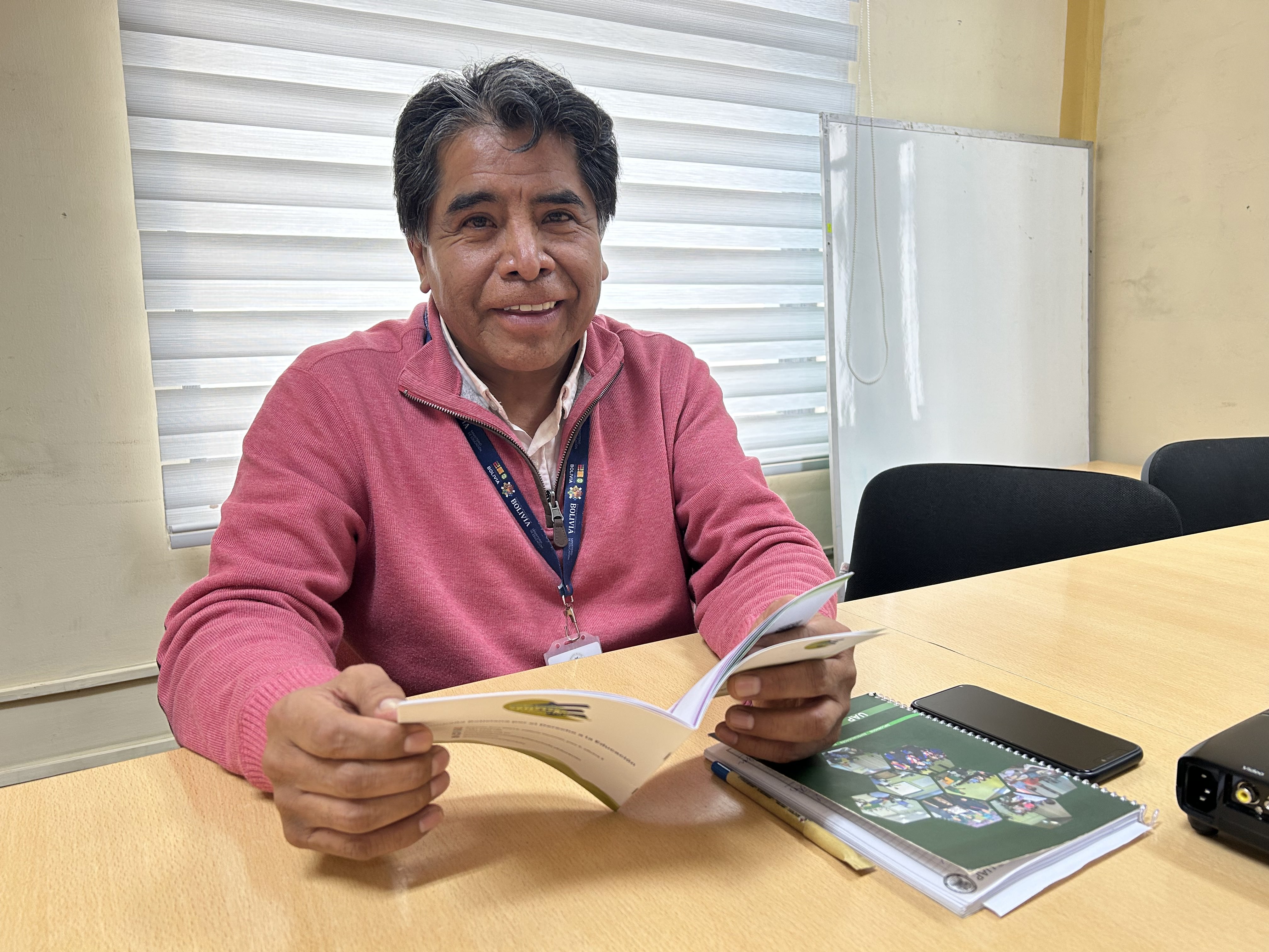 Ademar Poma, Ministry of Education, La Paz. Bolivia 26. Malene Bo (1)
