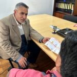 Ademar Poma, ministry of education with Victor Hugo, CBDE, La Paz. Bolivia 26. Malene Bo (2)